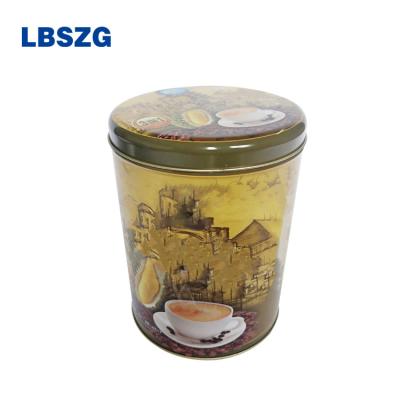 China Household Products Best Quality Soda Box Decorative Coffee Tin Cans For Coffee Packaging Can Custom Metal Tinplate Cookie Customized Logo Packing for sale