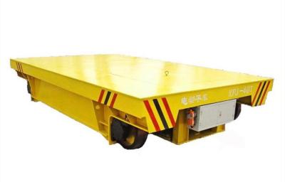 China KPJ Series Cable Drum Powered Transfer Cart Electric Flat Carriage for sale