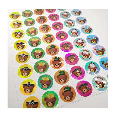 China Holographic Custom 3d Hologram Label Lidun Cute Hologram Sticker Printing for sale