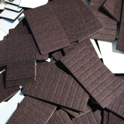 China Stronger Adhesive More Color Quan Jia Strong Self Adhesive Furniture Felt Pads Anti Scratch Floor Protectors For Hardwood Floors for sale