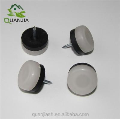 China Ideal for carpet surface plastic base tip glides for sale