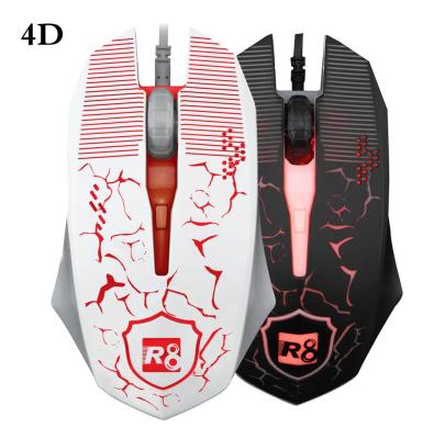 China Features High End Ergonomic Price 6D Optical Gaming Best Wired Mouse With Usb Connection for sale