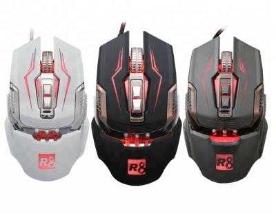 China Finger in Action Topystyle Gaming Mouse New Arrival 7 Marco Keys MMO Gaming Mouse 2017 Macro for gamer .professional gaming mouse. for sale