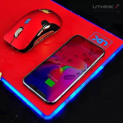 China OTHER 2018 New Design Wireless Mouse Pad Custom Wireless Charger Charging Mouse Pad for sale