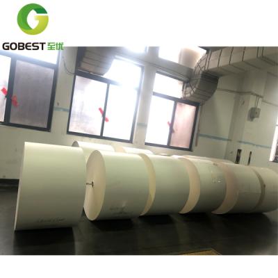 China Waterproof paper cup fan food grade PE coated raw material for making waterproof paper offset printing for sale