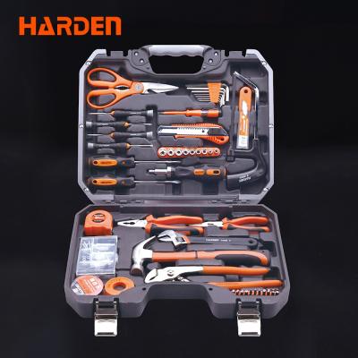 China Professional Hand Tools Germany Design 62PCS Portable Household Repairing Electrician Hand Hardware Tool Set With Blow Case for sale