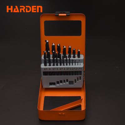 China Wholesale Custom Double Relief Angle Twist 19pcs Steel Drill Bits Set For Metal Drilling for sale