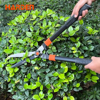 China Professional Long Length Carbon Steel Garden Hand Double Sheet Metal Hedge Shear for sale