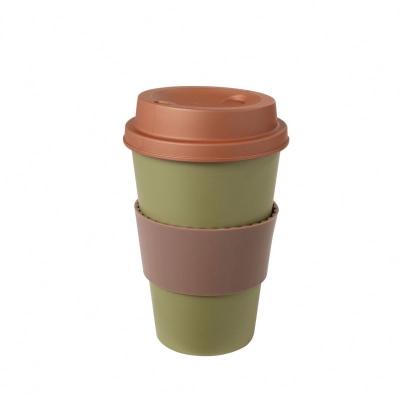 China New Design Sustainable Fashion Sublimation Coffee Mugs PLA Material Plastic Coffee Mug With Lid for sale