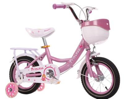 China Steel hot salebike for kids factory supply kids bike kid bike with big basket for sale