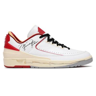 China PS 2022 Good Quality Active Retro Sports Air 2 J Balvin Low With Box Jumpmen 2s Basketball Shoes Red Bottom Mens Trainers Black White Sneakers for sale