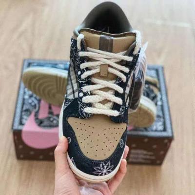 China 2022 Hong Kong Style Sports Shoes Fashion Active High Quality Cashew Flower Panel Shoes Mens Canvas Plaid Sneakers for sale