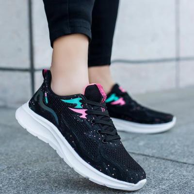 China Sports Women Leisure Active Lightweight Walking Shoes 2022 Fashion Exercise Shoes Easy New Arrival Trainers Recycling Sneakers for sale