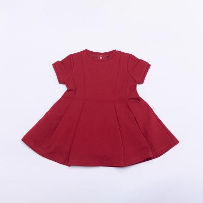 China Washable Kids Clothes Girl Dress OEM Solid Color for sale