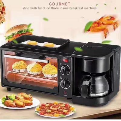 China Easily Assembled Easily Cleaned SOKANY Multifunctional Microwave Breakfast Maker Machine Electric Oven, Drip Coffee Maker, Frying Tray for sale