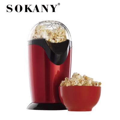 China Home Zogifts OEM 110V 220V 1200W Hot Air Popcorn Maker Machine Outdoor Electric Mini Popcorn Popper Price for sale