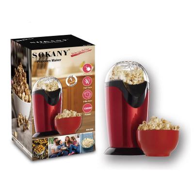 China Zogifts Outdoor Auto Kitchen Portable Quick Popcorn Maker With Top Cover for sale