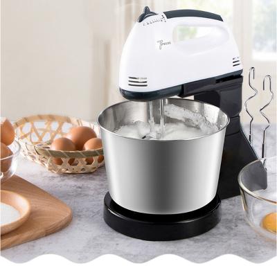 China CE Electric Small Beater Ejector Button Egg Batter Cake Mixer 1.7liter Ice Cream Milk Rack Kitchen Stand Kitchen Milk Mixer Machine Stand Cake Mixer for sale