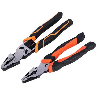 China OEM MULTI FUNCTIONAL Factory Labor Saving Eccentric Wire Cutter Pliers With Crimping Function Pliers Wire Stripper Combination Pliers for sale