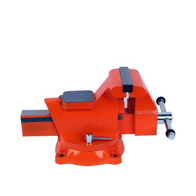 China OEM Factory Clamp Bench Vise American Kind 5 Inch Multifunctional Table Vice With Swivel Base for sale