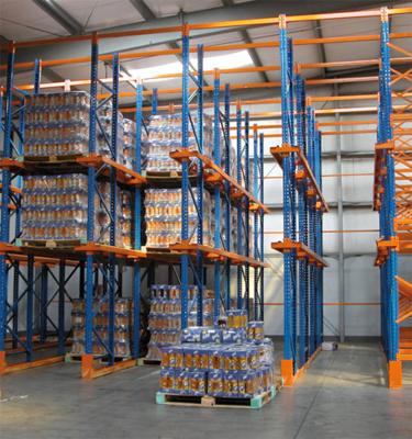 China Corrosion Protection Ce Certified High Density Drive Racking Evergrows Corrision Rack For Cold Room for sale