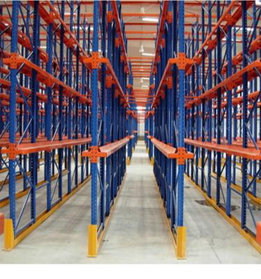 China Corrosion protection cold rolled steel heavy duty drive-in drive in pallet rack racking system for sale