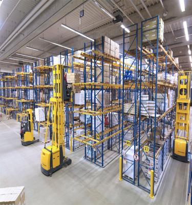 China High Quality Corrosion Protection Warehouse Racking System VNA Powerful Very Narrow Pallet Haven for sale