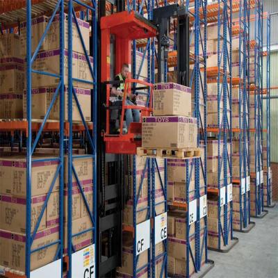 China Factory Supply Corrosion Protection Equipment Chinese Logistics Storage Heavy Duty Double Deep Pallet Rack for sale