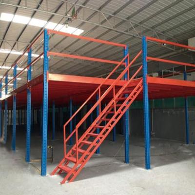 China Corrosion Protection Cheap Steel Attic 3D Racking Design For Small House Mezzanine Floor for sale