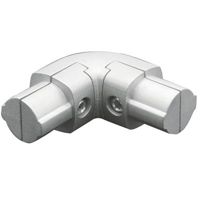 China Workbench 28mm Aluminum Alloy Lean Tube Fittings Elbow Pipe Connector And Joint System for sale