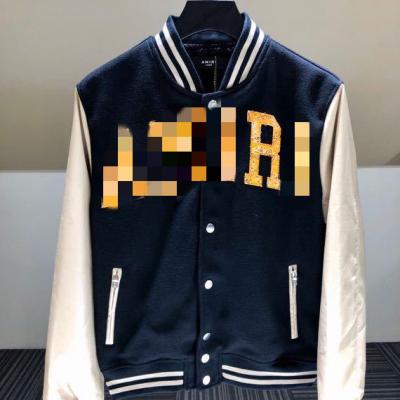 China QUICK DRY brand classic hand-painted graffiti high street cowboy jacket slim fit jacket men's cowboy jacket for sale