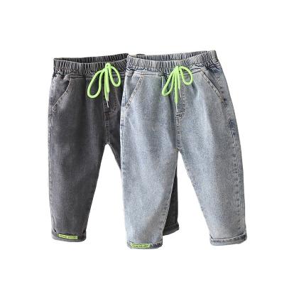 China 2020 New Children's Long Pants Breathable Baby Relaxed Spring And Autumn Korean Casual Pants Breathable Drawstring Full Length WASHED for sale