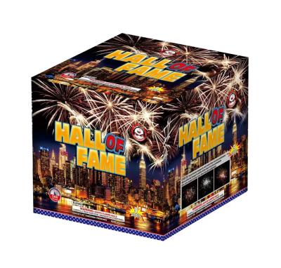 China Amazing Effects 500G Cake Consumer Fireworks 9 Shots Firecrackers 47*54*230mm for sale