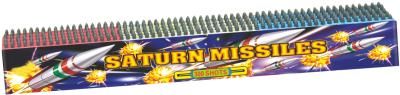 China Big Size 300 Shots Saturn Missile Fireworks Battery Liuyang Consumer Fireworks for sale