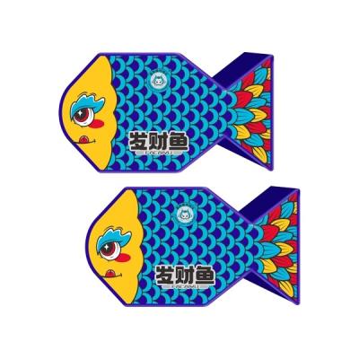 China Customized Funny Fountain Fireworks Fish Shaped 4 Shots For Merry Christmas New Year for sale