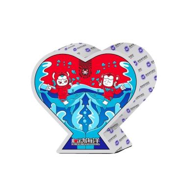 China Outdoor China Import Fountain Fireworks Heart Shaped 6 Shots For Festival Celebration for sale