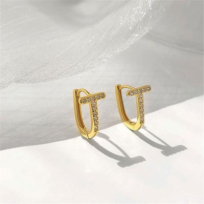 China 2021 Fashionable new Korean simple geometric temperament Women's soft earrings; s jewelry for sale