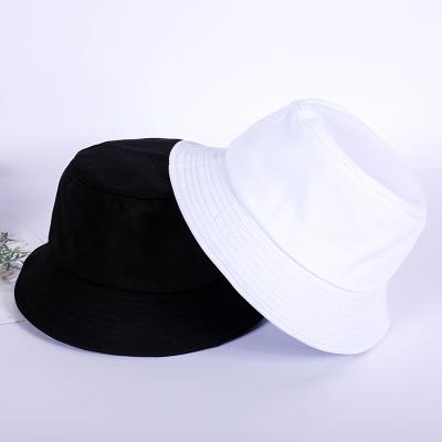 China Unisex Foldable Bucket Hat Women Summer Sunscreen Striped Outdoor Cotton Fishing Hunting Men Hat Sun Hat Prevent Hats for sale