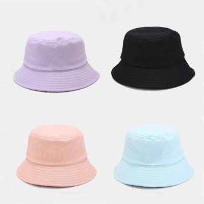 China COMMON Unisex Foldable Bucket Hat Women Summer Sunscreen Cotton Outdoor Fishing Hunting Men Bob Hat Sun Hats Hats for sale