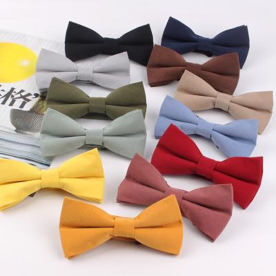 China Cute Bowtie Parent-child Bowtie Sets Charming Kids Pets Family Butterfly Bow Tie Design Solid Chic Striped Wedding tiesParty for sale