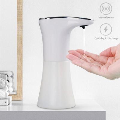 China 350ML USB Sensor Dispensador Touchless Auto Viable Liquid Smart ABS Soap Dispenser For Kitchen Bathroom for sale