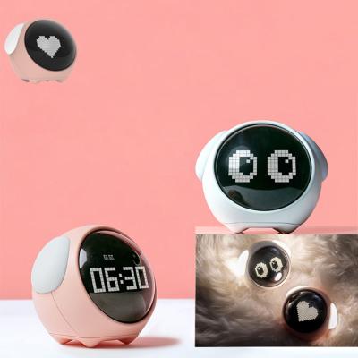 China Class Multi Function Digital Table Clock For Children Sleep Electronic Alarm Household Supplies Night Light Home Decoration for sale