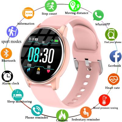 China 3G Women Weather Forecast Activity Tracker Real Time Heart Rate Monitor Sports Ladies Smart Watch Men For Android IOS for sale