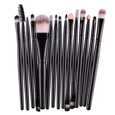 China Angular Blush 10/15Pcs Pro Makeup Brush Set Powder Foundation Eyeshadow Eyelash Eyeliner Lip Make Up Brush Tool Pencil Maquiagem Hot Selling for sale