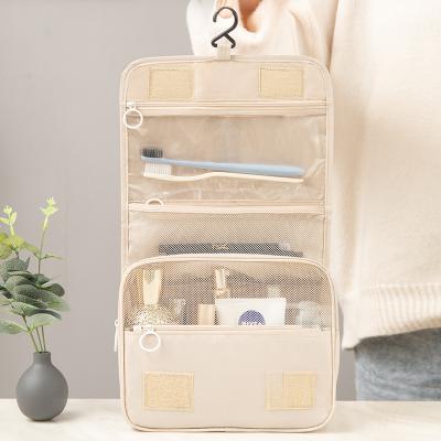 China High Quality Fashion Women Makeup Travel Bags Toiletries Organizer Waterproof Storage Neceser Bathroom Hanging Bag for sale