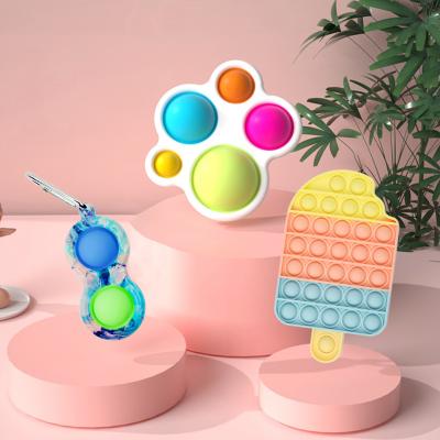 China Newest Dropshipping fidgety person Starlightse simple wholesale Brain Stress Relief Hand Toys first PVC Toy For Adult Kids Educational 2021 for sale