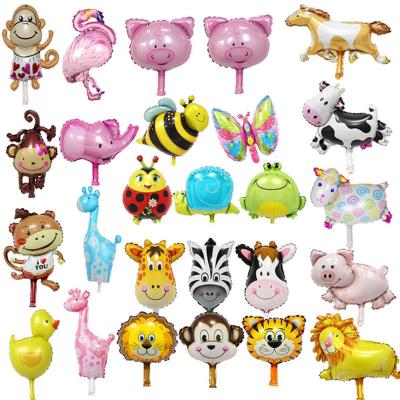 China Amnimal 6pcs Kids Ocean Fish Balls Toys Inflatable Baby Shower Party Animal Balloon Mini Foil Balloons Birthday Decorations Cartoon for sale