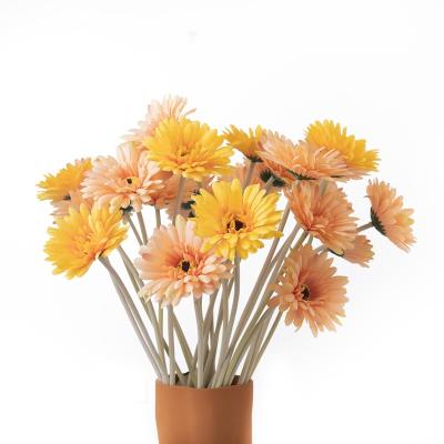 China Wholesale Cheap Gerbera Daisy Artificial Flowers from Autumn Decoration Single Branch Silk Countryside for Home Decor for sale