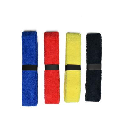 China Economical PU Custom Design Soft Non-Slip Tennis Grip Sweatband Tennis Racket Overgrip Tennis Overgrips for sale