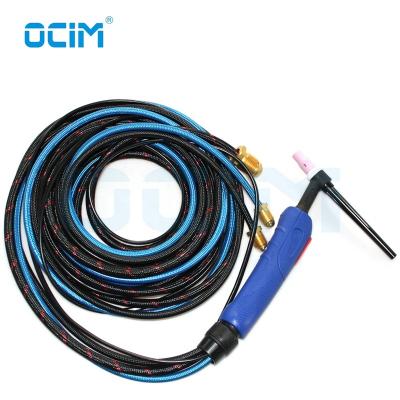 China WP20 Tig Welding Torches Water Cooled And Welding Accessories 250A DC 175A AC for sale